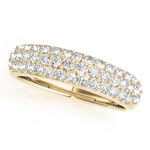 Gurnaaz Natural Pave-Set  Diamond Ring