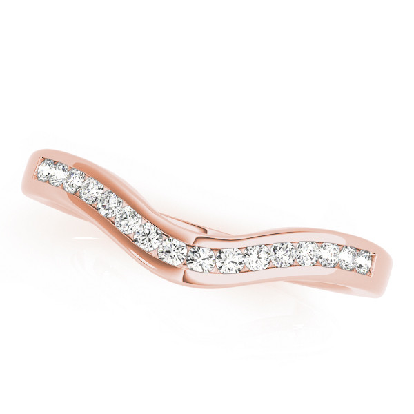 Tristan Natural Channel-Set  Diamond Ring