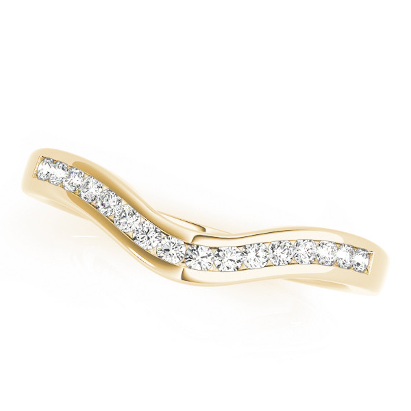 Tristan Natural Channel-Set  Diamond Ring