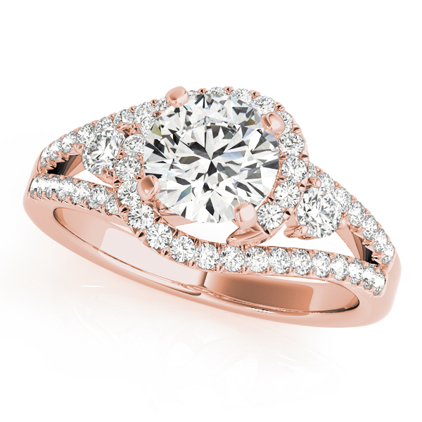 Rozatte Lab-Created 4 Prong Set Diamond Ring