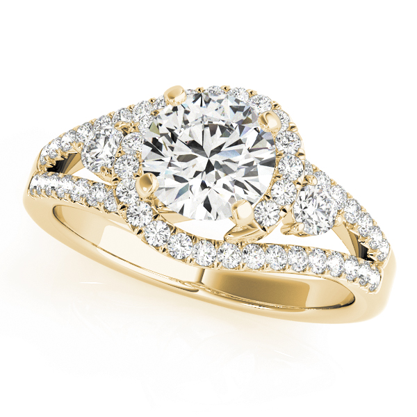 Rozatte Lab-Created 4 Prong Set Diamond Ring