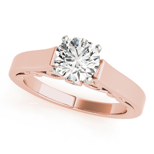 Graslin Lab-Created 4 Prong  Diamond Ring