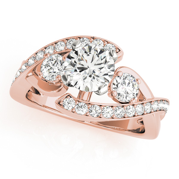 Dalfinna Lab-Created 4 Prong Set Diamond Ring