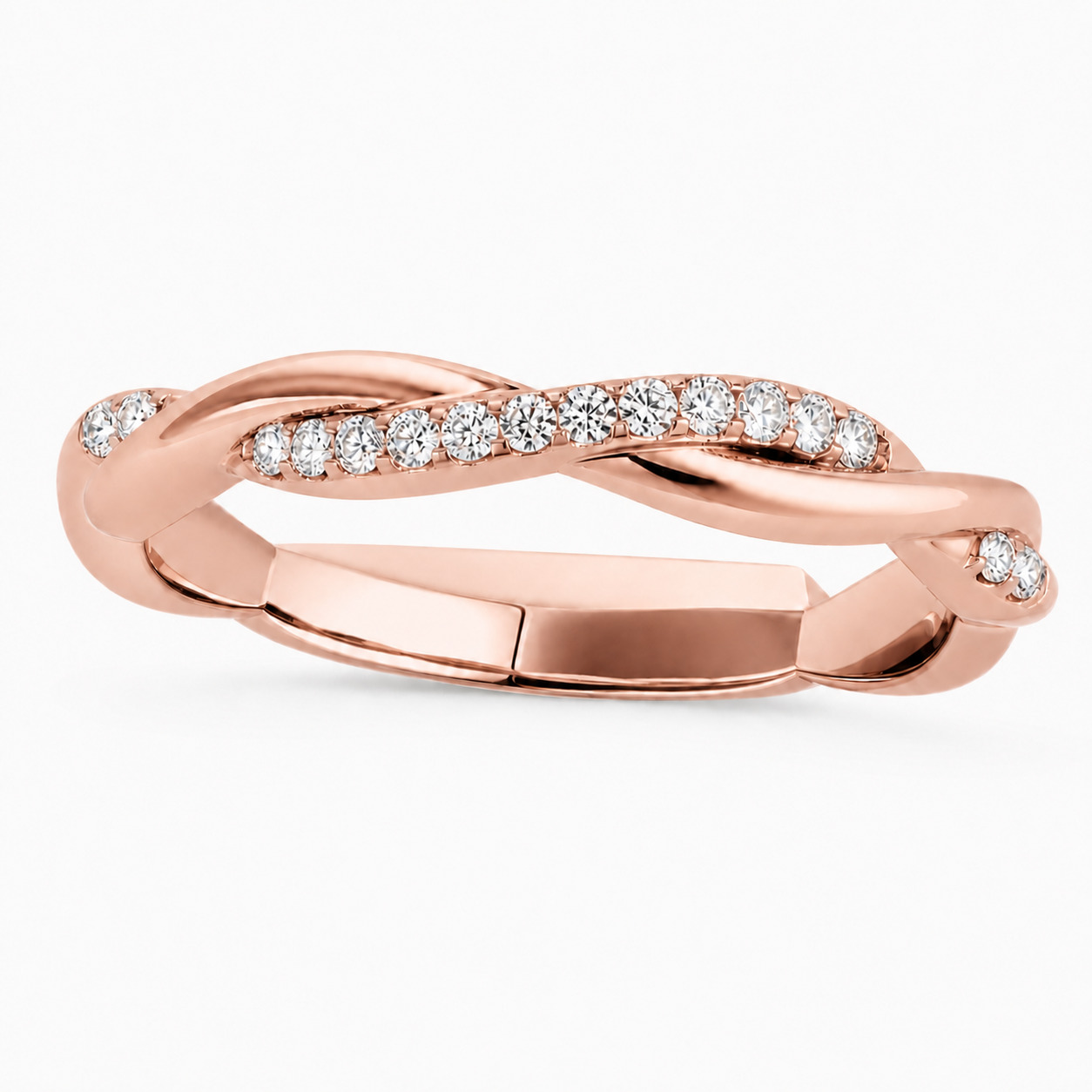 Celosia Natural Diamond  Wedding Ring