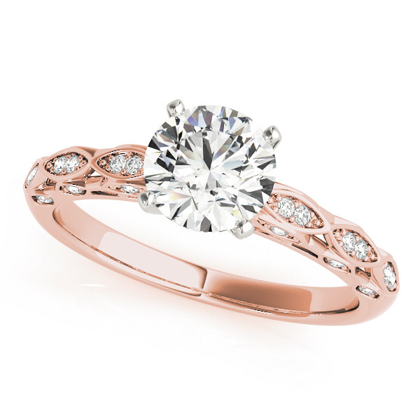 Lenny Natural 4 Prong  Diamond Ring