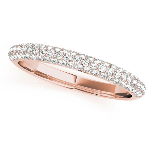 Kaley Natural Pave set  Diamond Ring