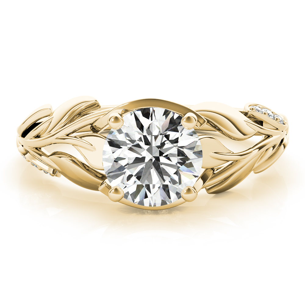 Realin Lab-Created 4 Prong  Diamond Ring