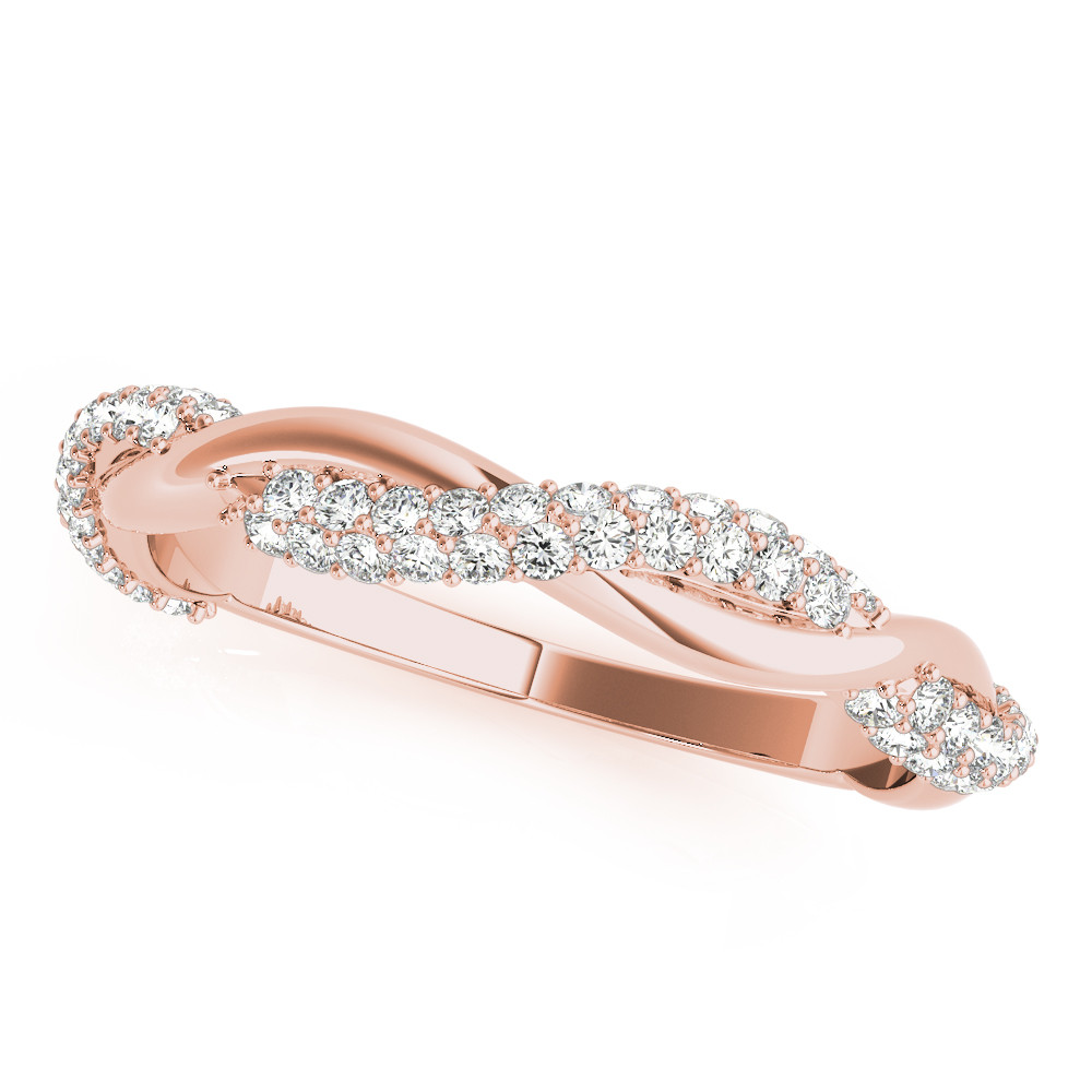 Cenobia Natural Diamond Pave set  Wedding Ring