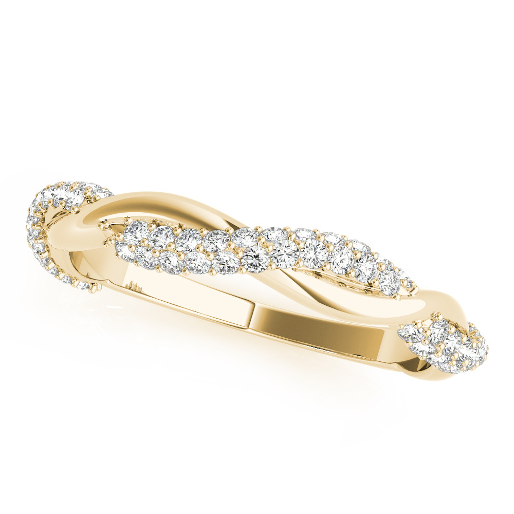 Cenobia Natural Diamond Pave set  Wedding Ring