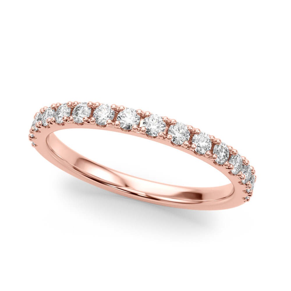 Jodi Lab-Created Prong  Diamond Ring