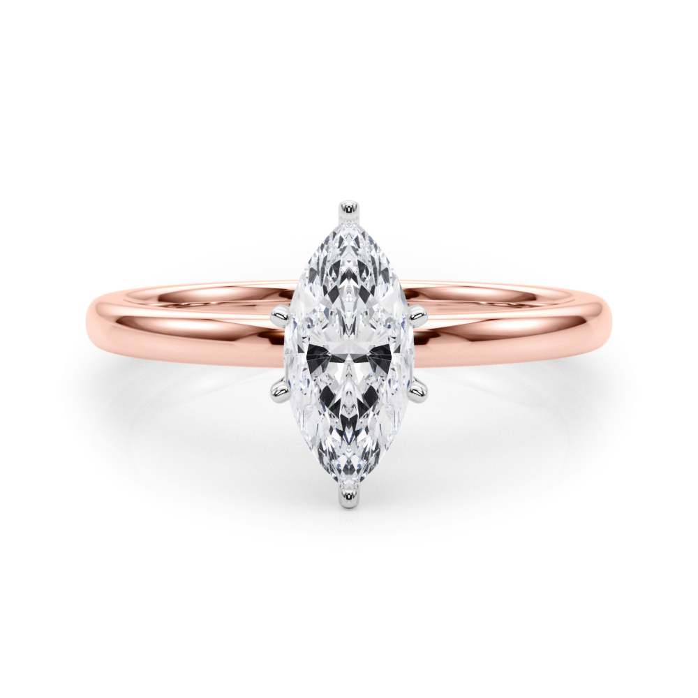 Oliva Lab-Created 6 Prong  Diamond Ring
