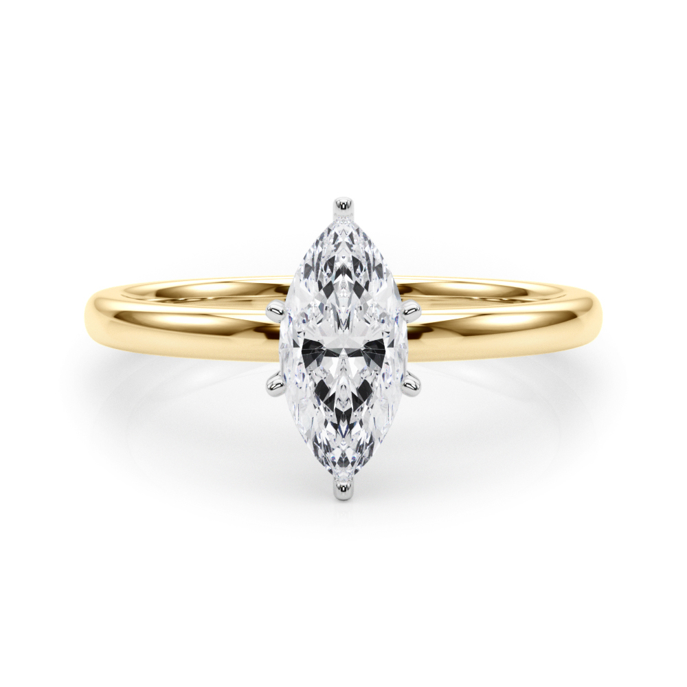 Oliva Lab-Created 6 Prong  Diamond Ring