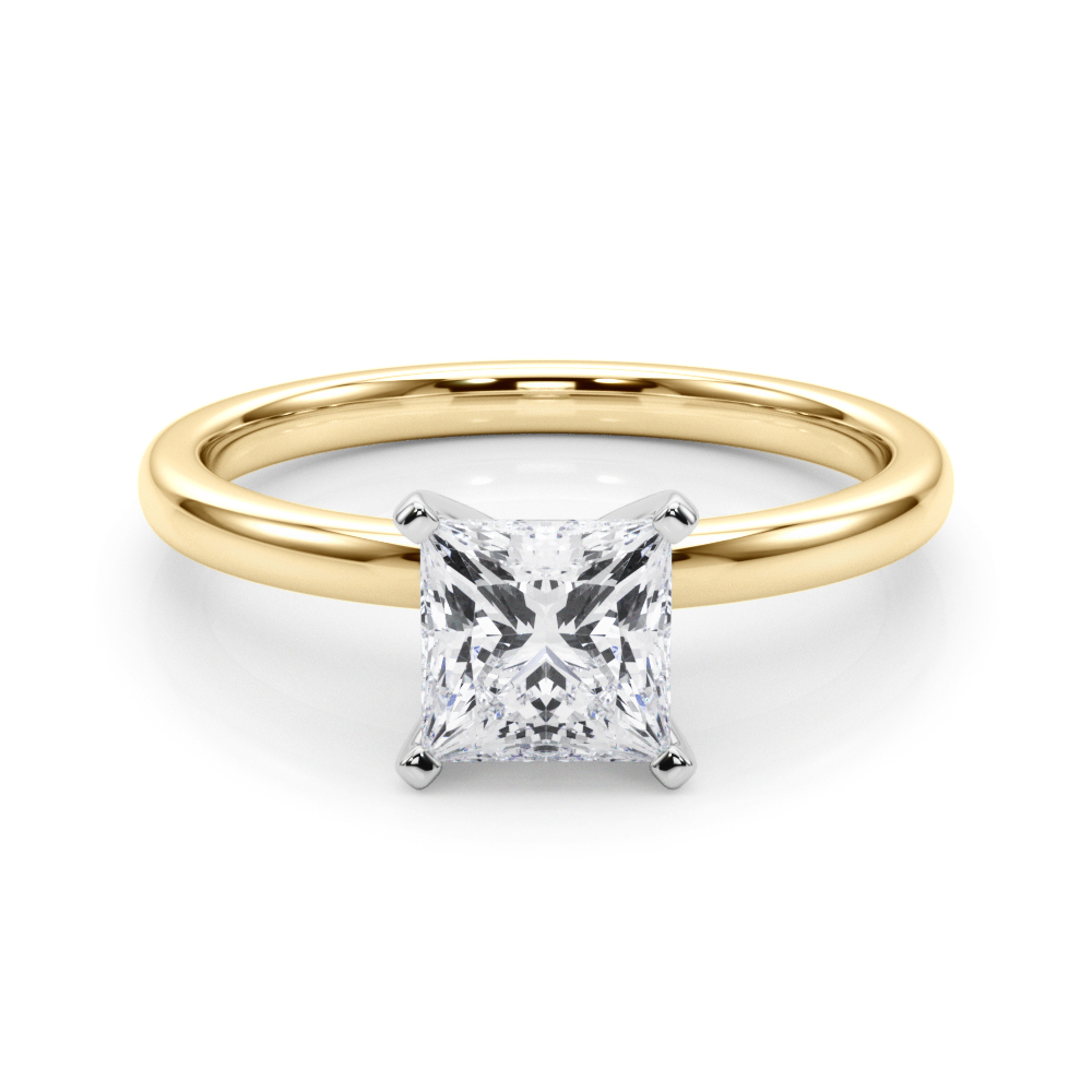 Oliva Lab-Created 4 Prong  Diamond Ring