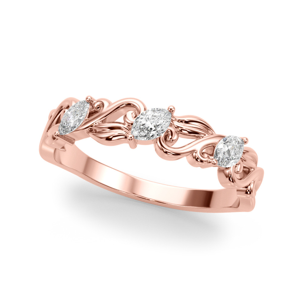 Natural Prong-Set Diamond Ring