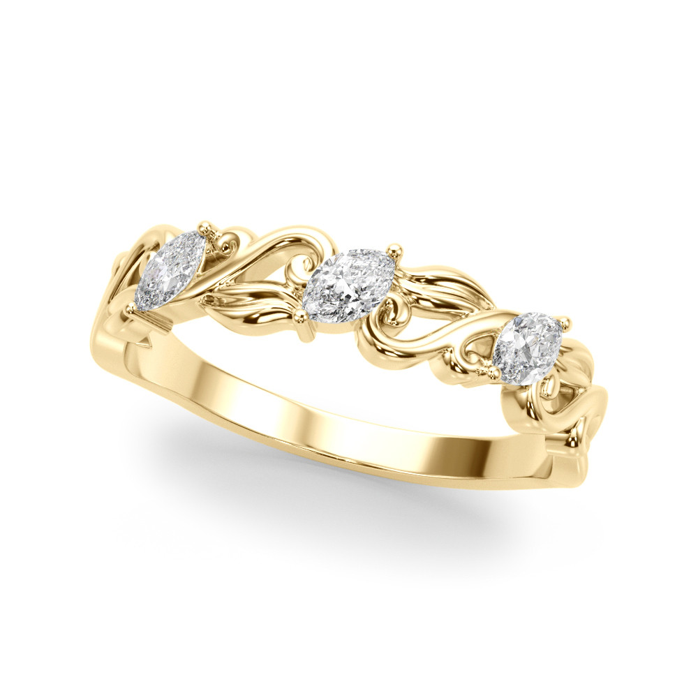 Natural Prong-Set Diamond Ring