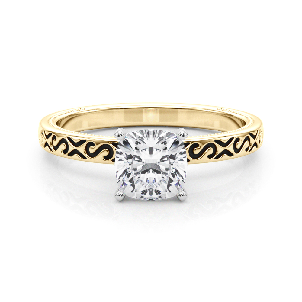Onna Lab-Created 4 Prong  Diamond Ring
