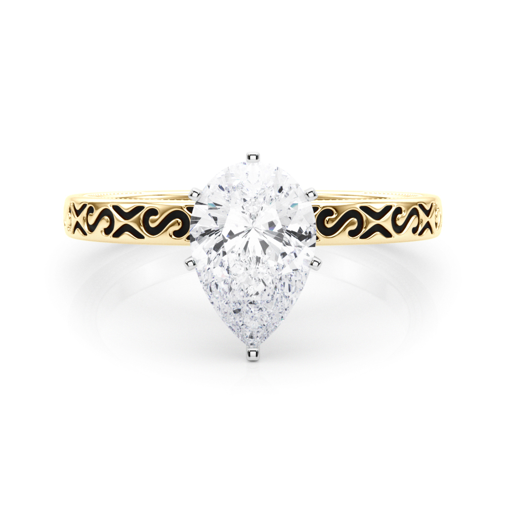 Onna Lab-Created 6 Prong Diamond Ring