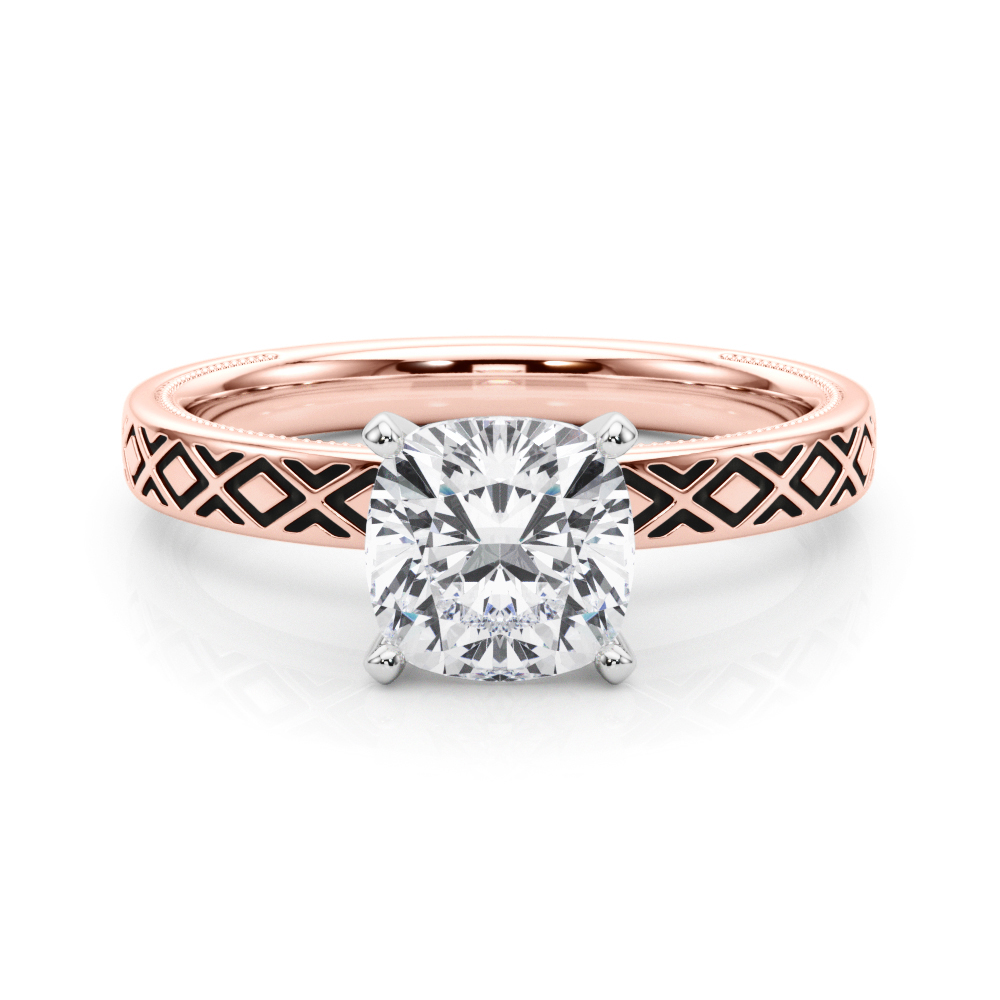 Olenna Lab-Created 4 Prong  Diamond Ring