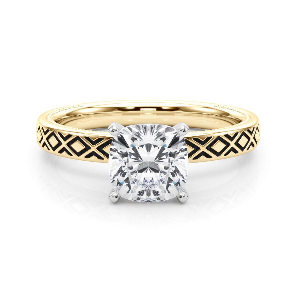 Olenna Lab-Created 4 Prong  Diamond Ring