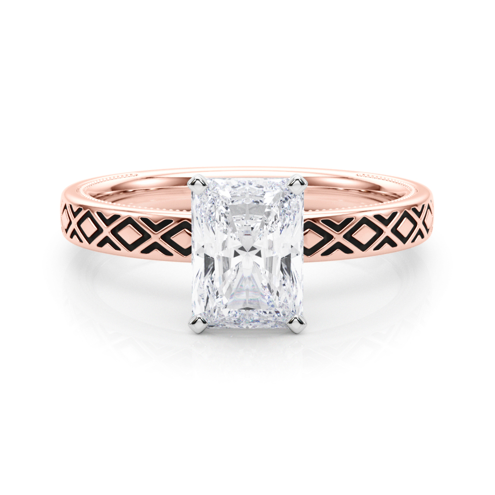 Olenna Lab-Created 4 Prong  Diamond Ring