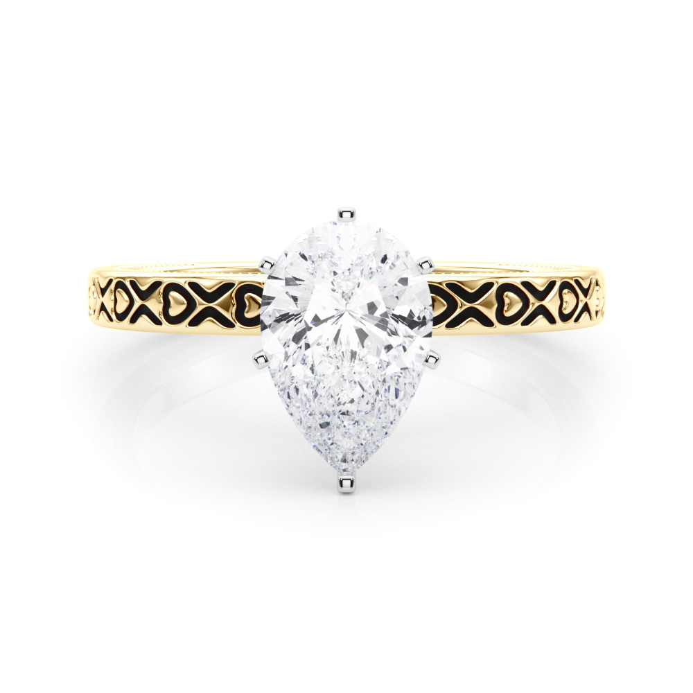 Ostara Lab-Created 6 Prong  Diamond Ring