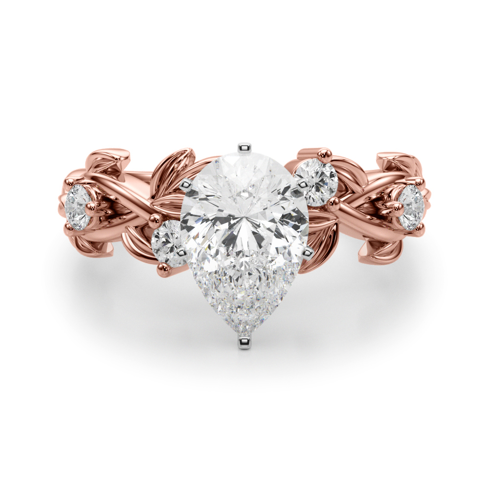 Loretta Natural 6 Prong Set Diamond Ring