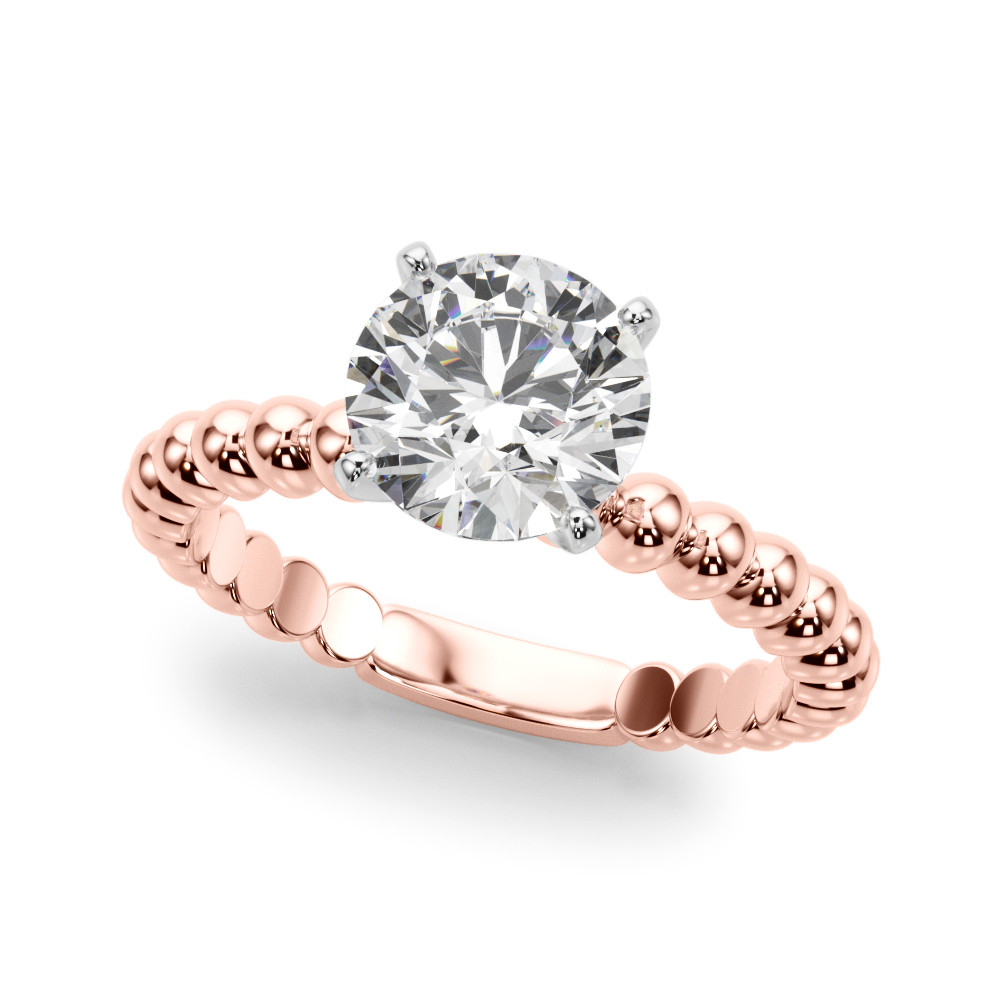 Olia Natural 4 Prong  Diamond Ring