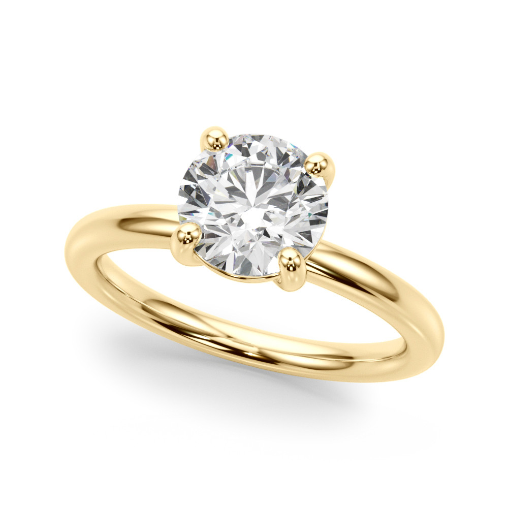 Oldwina Natural 4 Prong  Diamond Ring