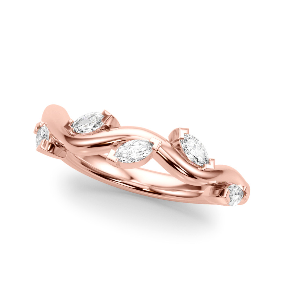 Natural Prong-Set Diamond Ring