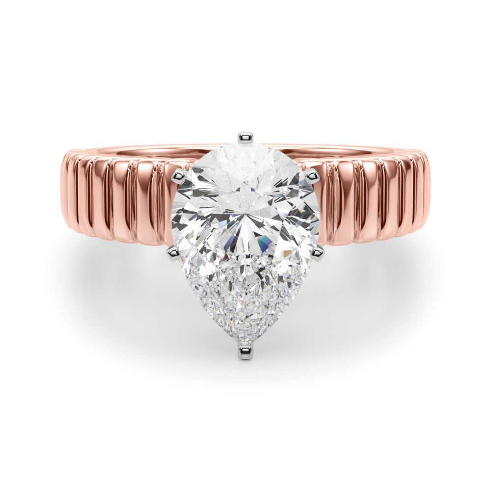 Eresta Lab-Created 6 Prong  Diamond Ring