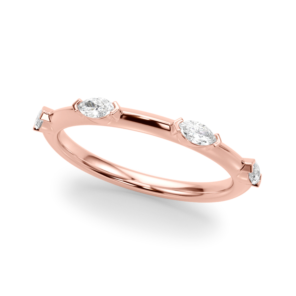 Jiyanes Natural Bezel Set Diamond Ring