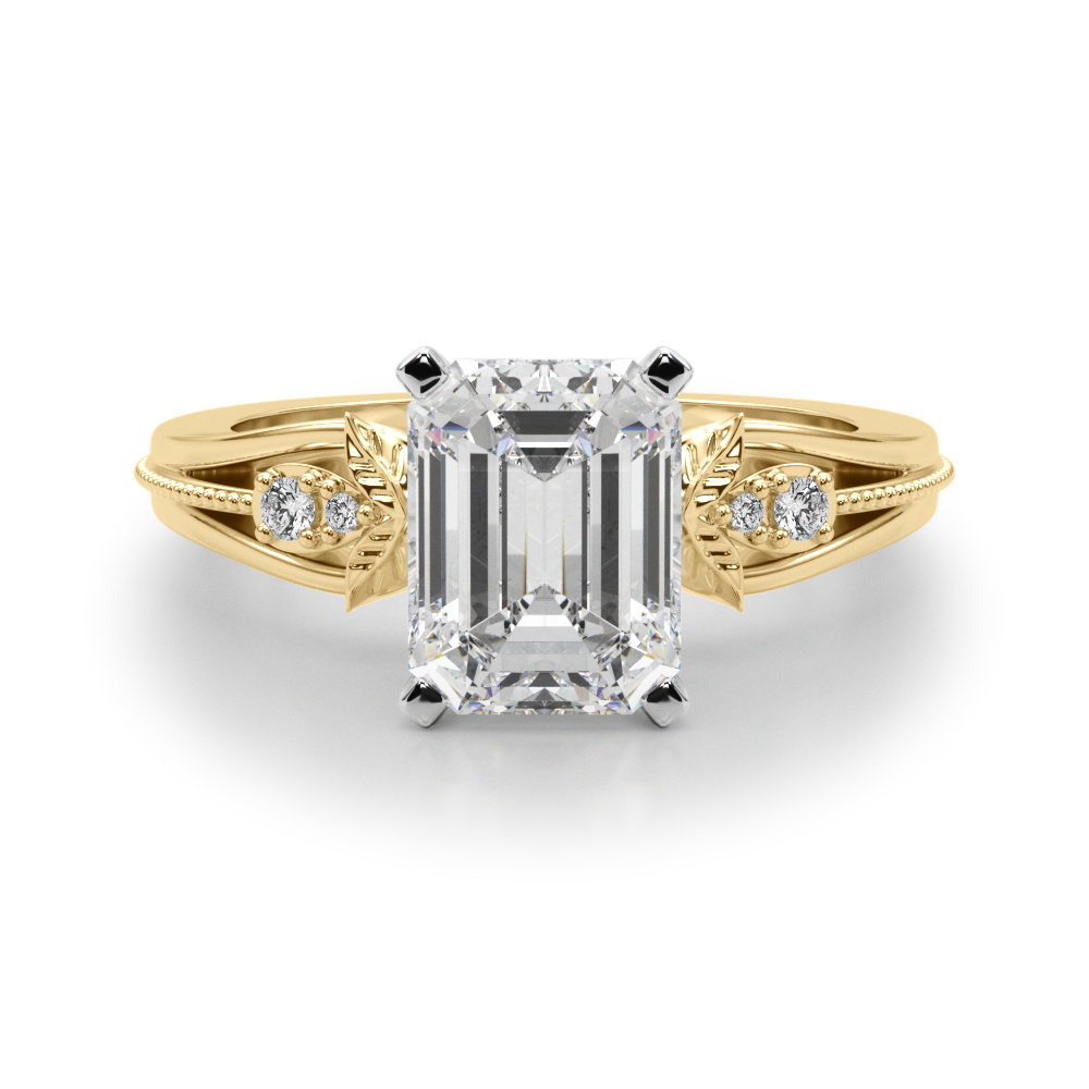 Naira Lab-Created 4 Prong Set Diamond Ring