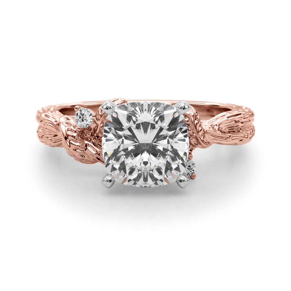 Niroslin Lab-Created 4 Prong Set Diamond Ring
