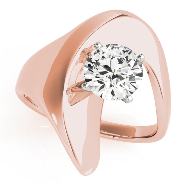 Olita Natural 4 Prong  Diamond Ring