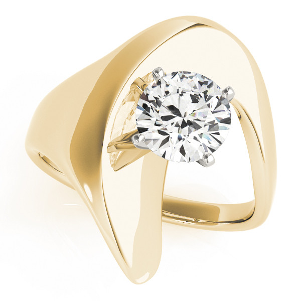 Olita Natural 4 Prong  Diamond Ring