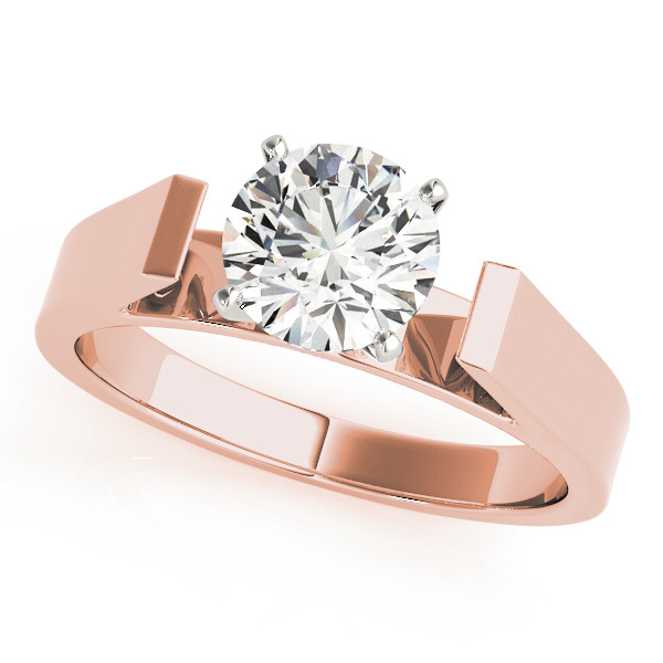 Opaline Natural 4 Prong  Diamond Ring