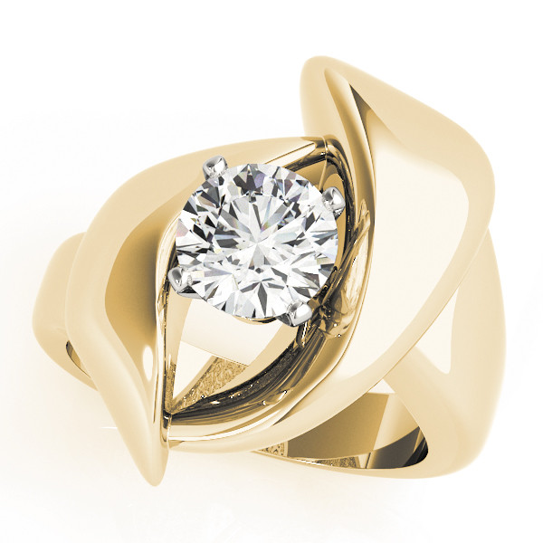 Orugle Natural 4 Prong  Diamond Ring