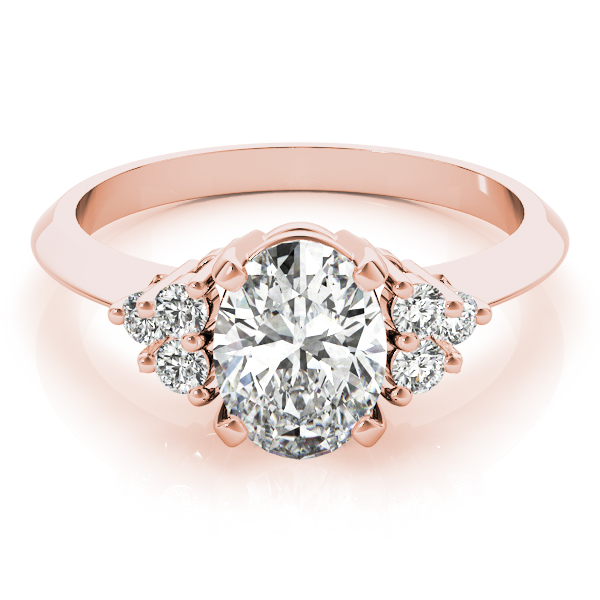 Lab-Created 4 Prong Diamond Ring