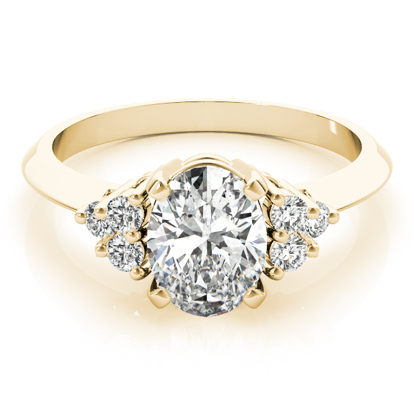 Lab-Created 4 Prong Diamond Ring