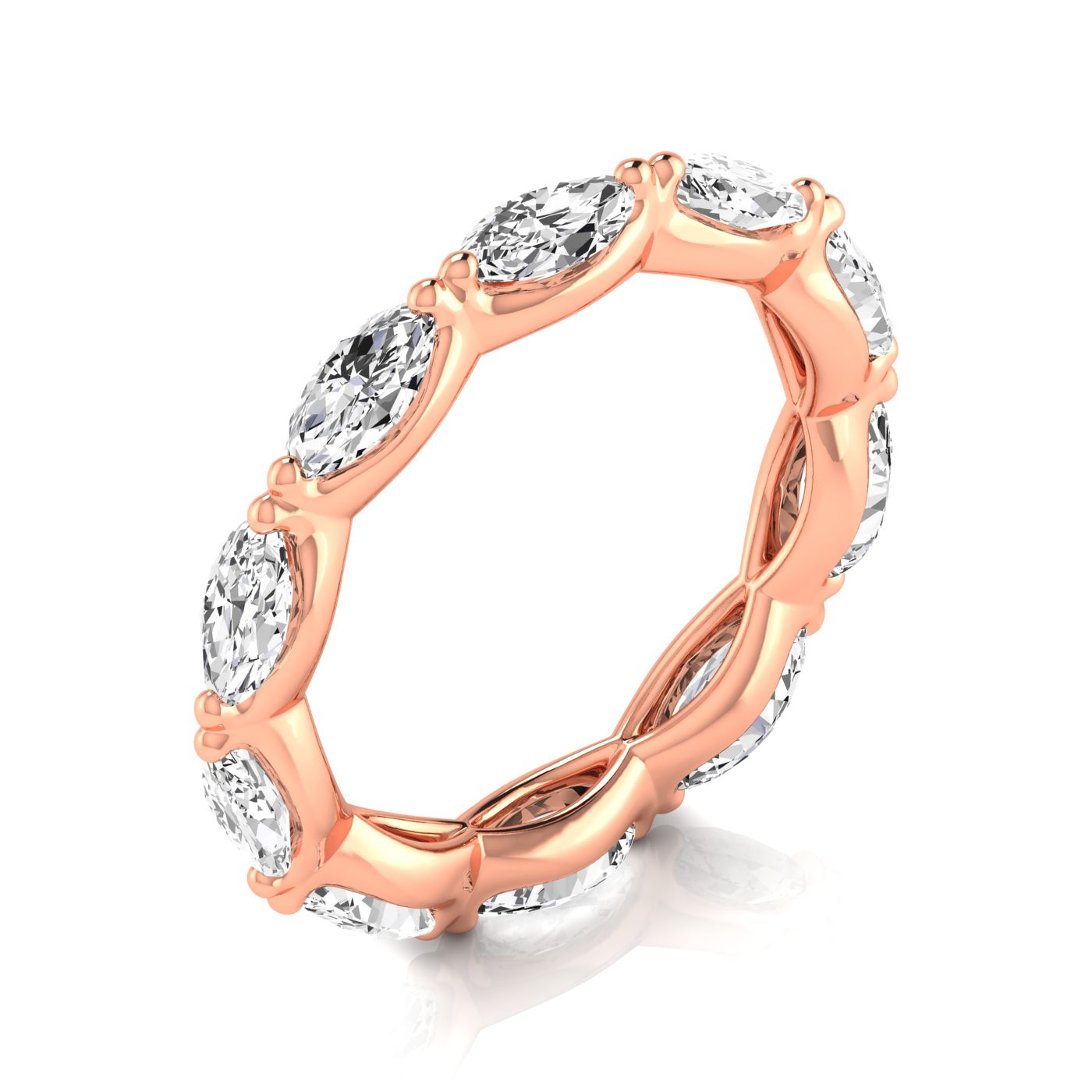 Alitzel Natural 2 Prong  Diamond Ring