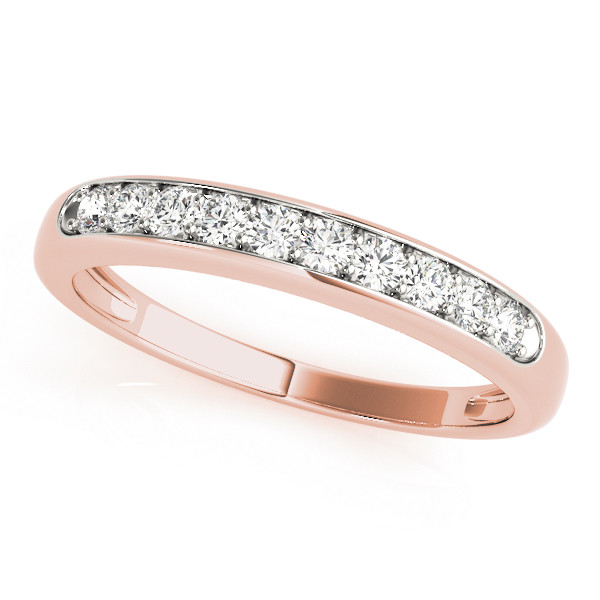 Soledad Natural Channel-Set  Diamond Ring