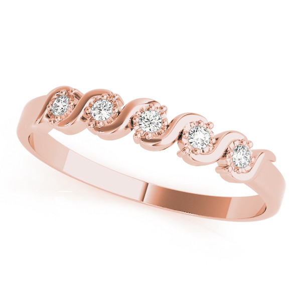 Natural Bar-Set Diamond Ring