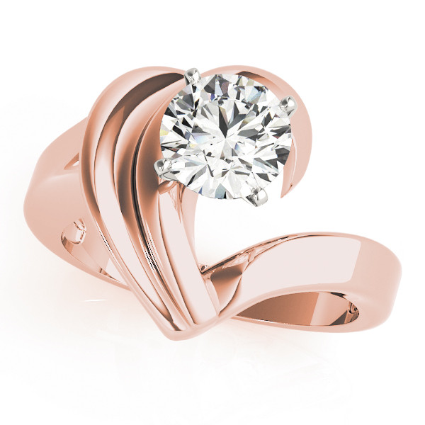 Zelie Natural 4 Prong  Diamond Ring