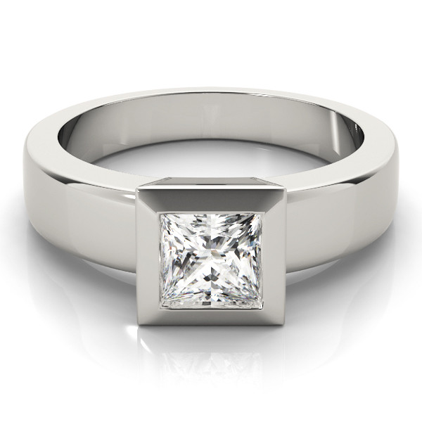 Zavi Natural Bezel  Diamond Ring