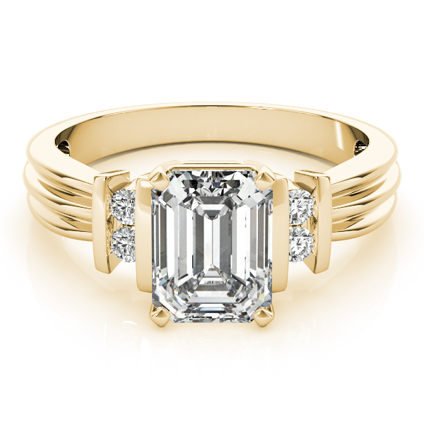 Jireah Lab-Created 4 Prong  Diamond Ring