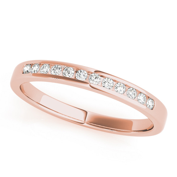 Keysha Natural Channel-Set  Diamond Ring