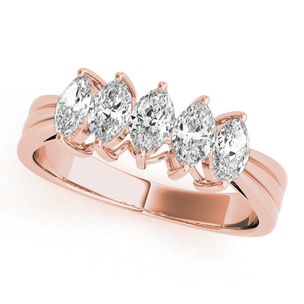 Natural Prong-Set Diamond Ring