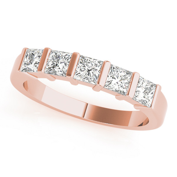 Viviane Natural Bar-Set  Diamond Ring