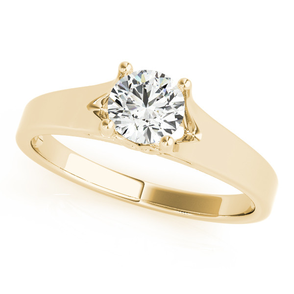 Dottie Natural 4 Prong  Diamond Ring