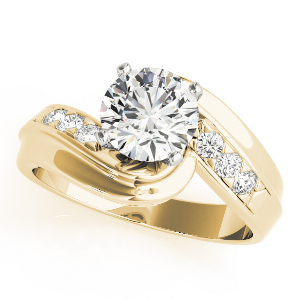 Gibiyona Lab-Created 4 Prong Set Diamond Ring